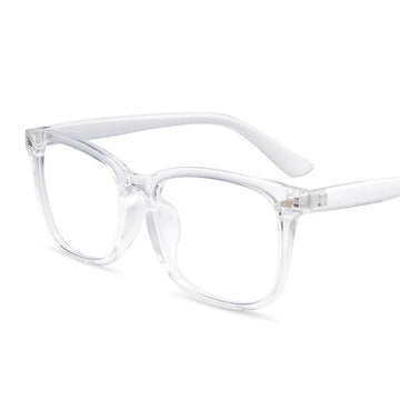 Fashion unisex Square glasses plain glasses full frame glasses for men and women radiation protection Optical glasses