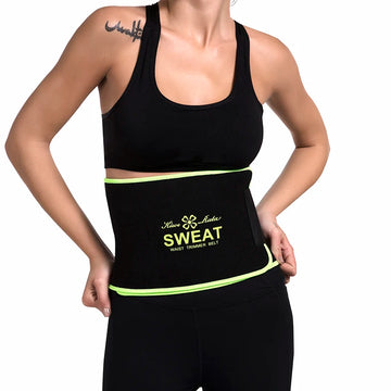 Women Men Sweat Band Waist Trainer Corset Stomach
