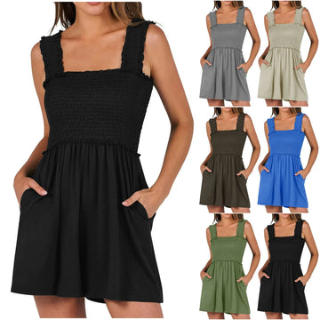 Tops Jumpsuit Clothes For Women With Pockets Shorts