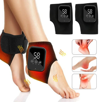 2PCS Electric Foot Ankle Massager 3 Modes Adjustable Vibration