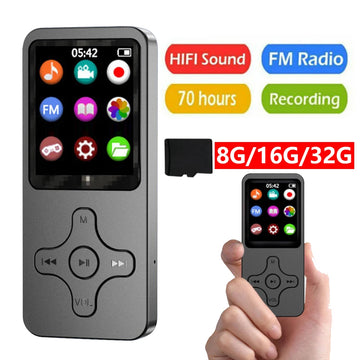 MP3 Player 1.8 Inch Bluetooth 5.0