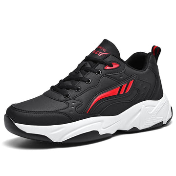 Leather Sneakers Men Casual Shoes Sports