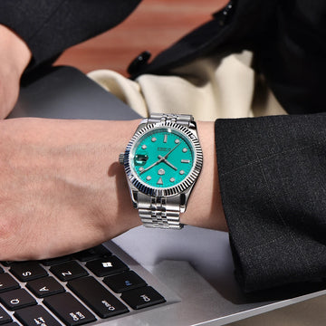 Rolls Time Men's Watches Luxury NH35 Automatic Watch Waterproof