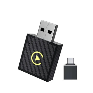 2-in-1 CarPlay Adapter Android Auto Wireless Dongle