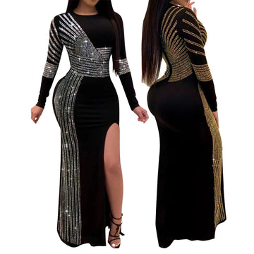 Women Long Sleeve Party Dress