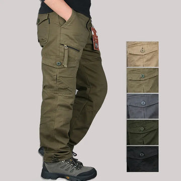 Men Straight Slacks Tactical Pants Man Clothing