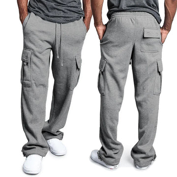 Men's Straight Fit Joggers Sweatpants