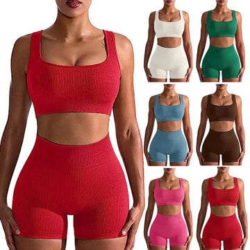 Women's Workout Outfit Pants Sets Women 2 Piece Suits
