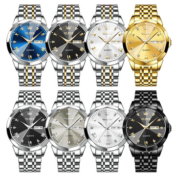 Fashion Original Quartz Watch for Man Waterproof Stainless